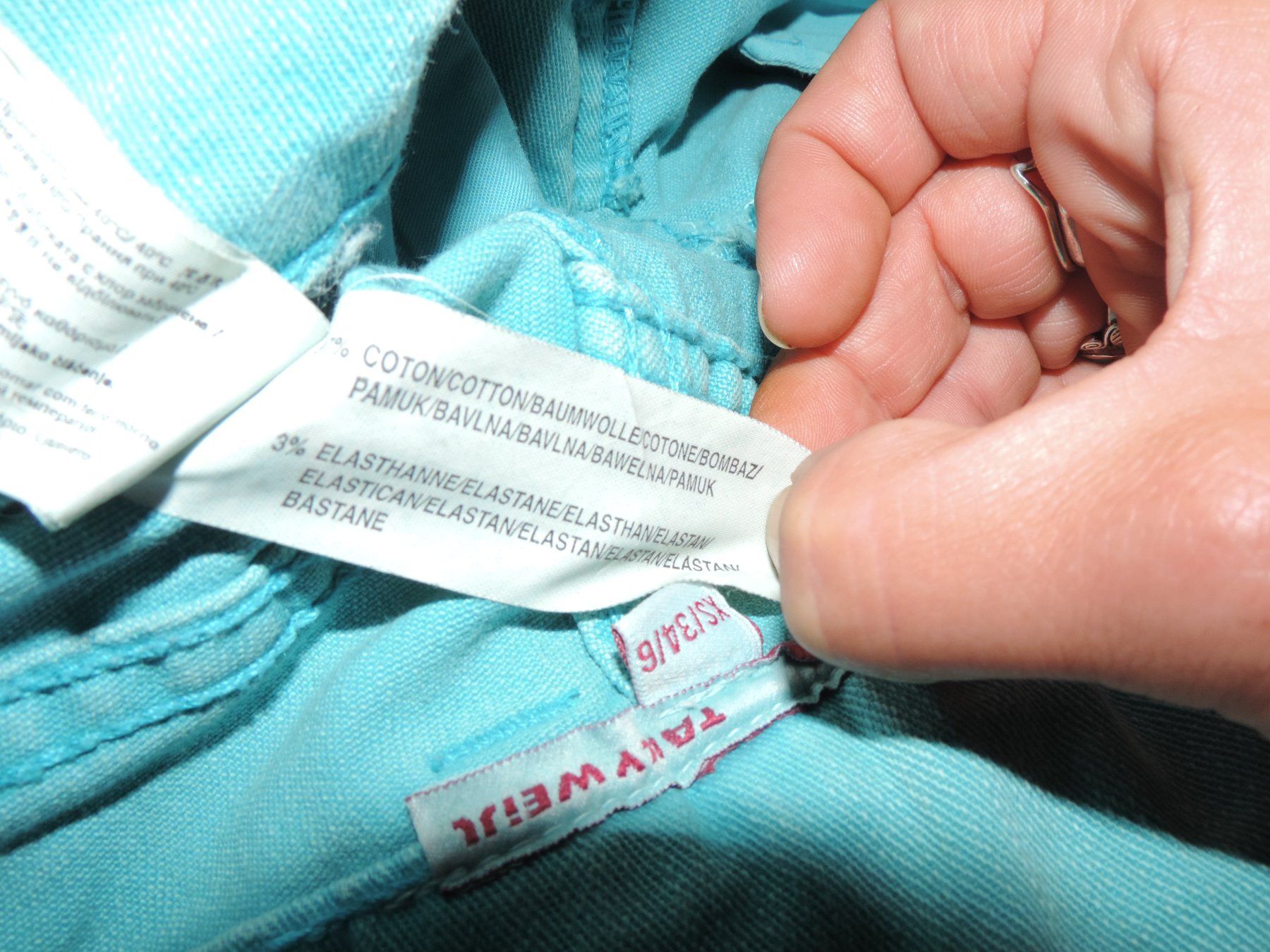 Lotti di vestiti: ensemble bleu turquoise – Usato da Genève venduto da Axelle333 8