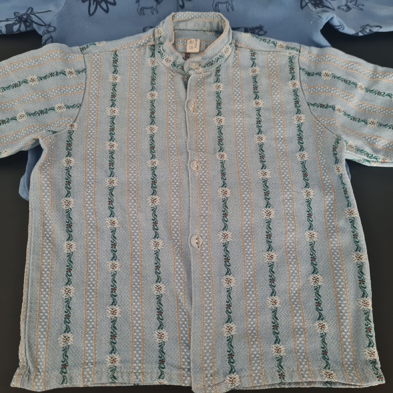 Lotti & Set di vestiti: 2 Edelweiß Hemden Gr. 92 – Usato da Steinen venduto da turbogeiss99 4