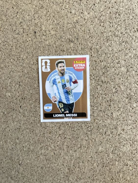 2026 Panini Extra Sticker Bronze Messi (Gebraucht) in Stäfa für CHF 16 ...