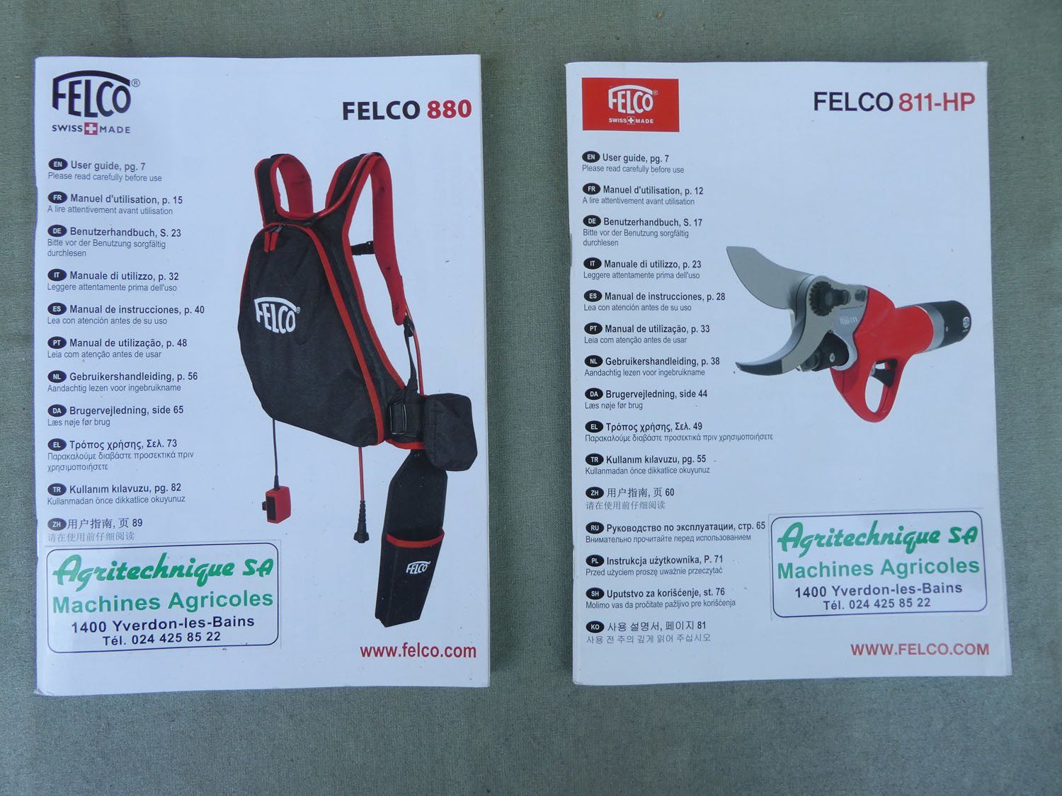 Felco Tutti gli attrezzi: FELCO 811-HP Ast- und Rebschere – Usato da Champvent venduto da drucker26 4