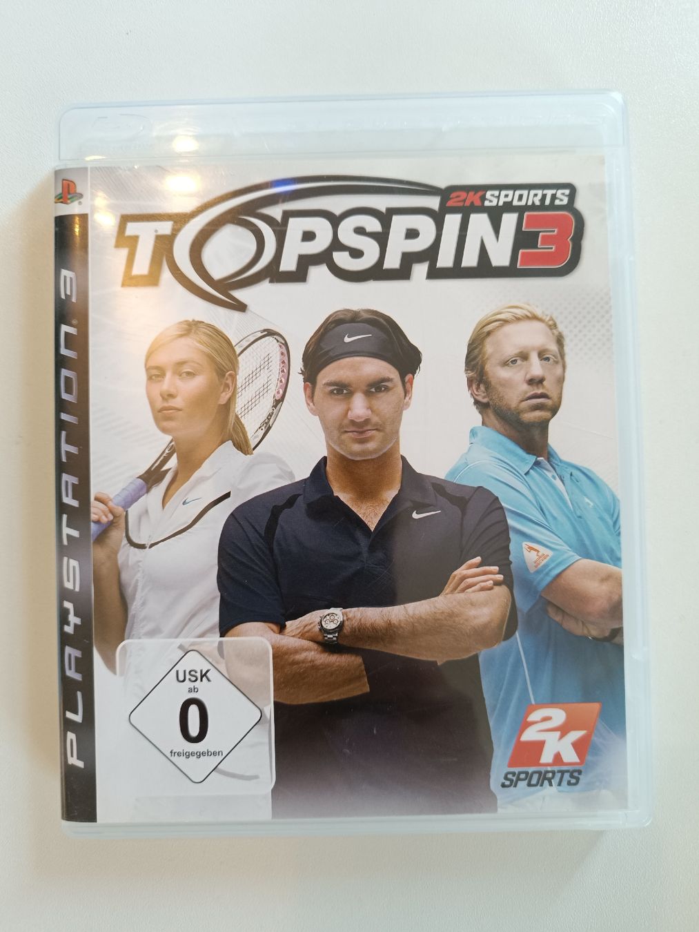 Spiele: Top Spin 3 - PS3 Spiel - Roger Federer - Sehr Gut! – Gebraucht aus Arbon von Gatto81