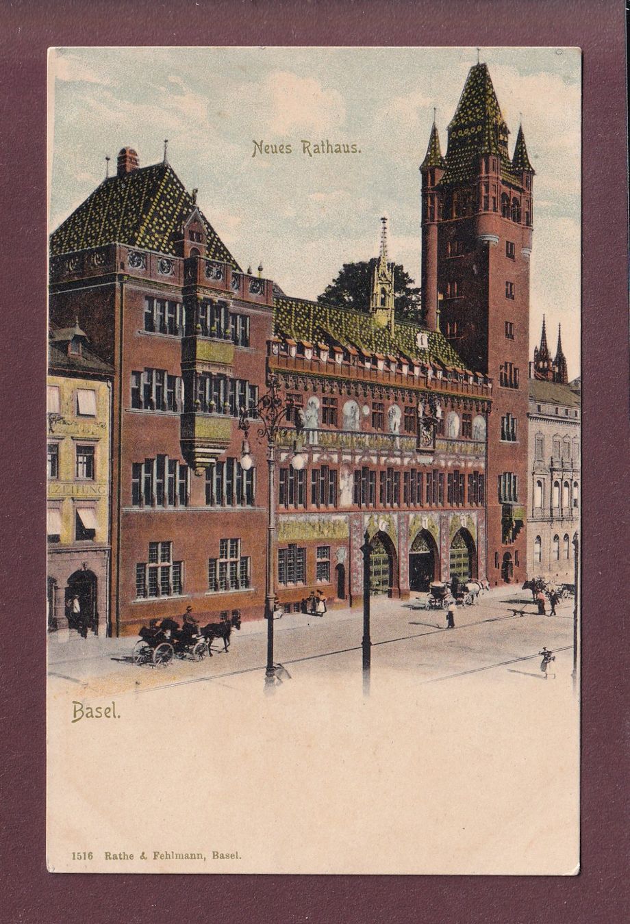 Cartes postales: BASEL - Rathaus – D'occasion à Pully par nicecards