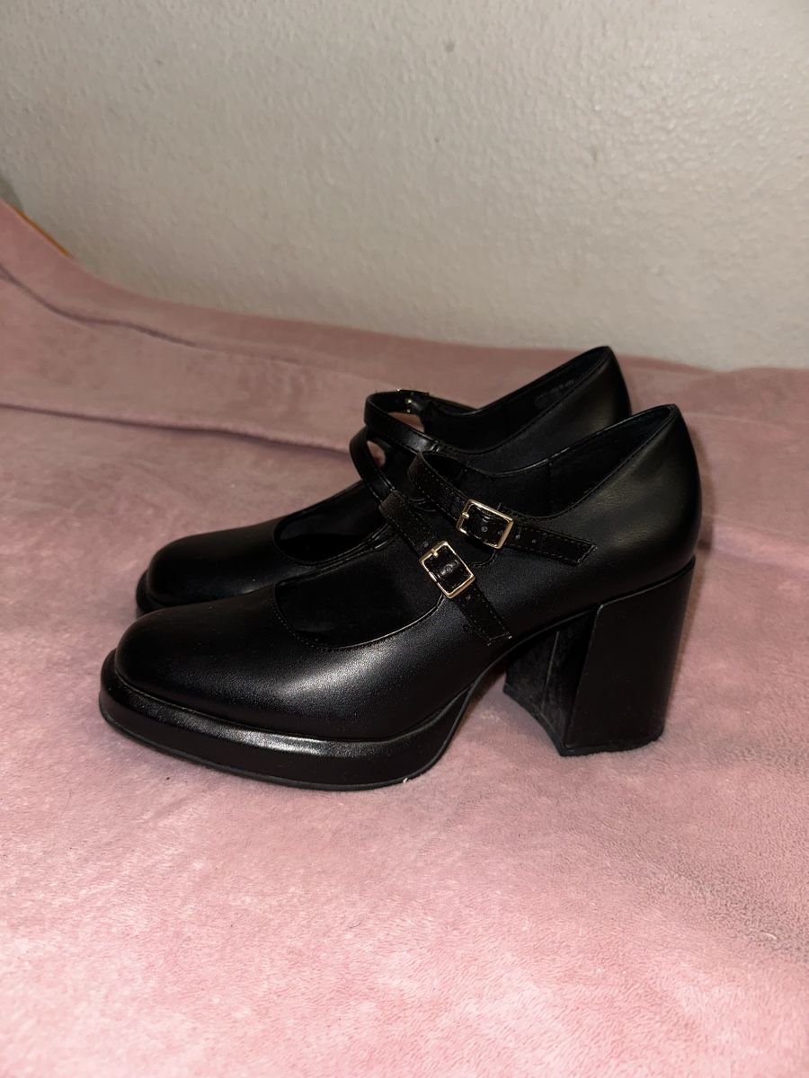 Damenschuhe: Marco Tozzi Black Platform Heels, Gr 40 – Neu (gemäss Beschreibung) aus Dübendorf von Roslabones 1