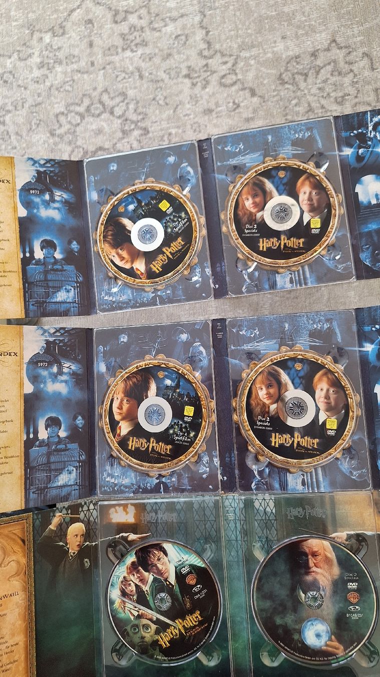 Tous les DVDs: Harry Potter Dvds Sammlung – D'occasion à Zürich par LuciusMalfoy 3