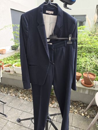 Damen Anzug dunkelblau Grösse 36 gebraucht