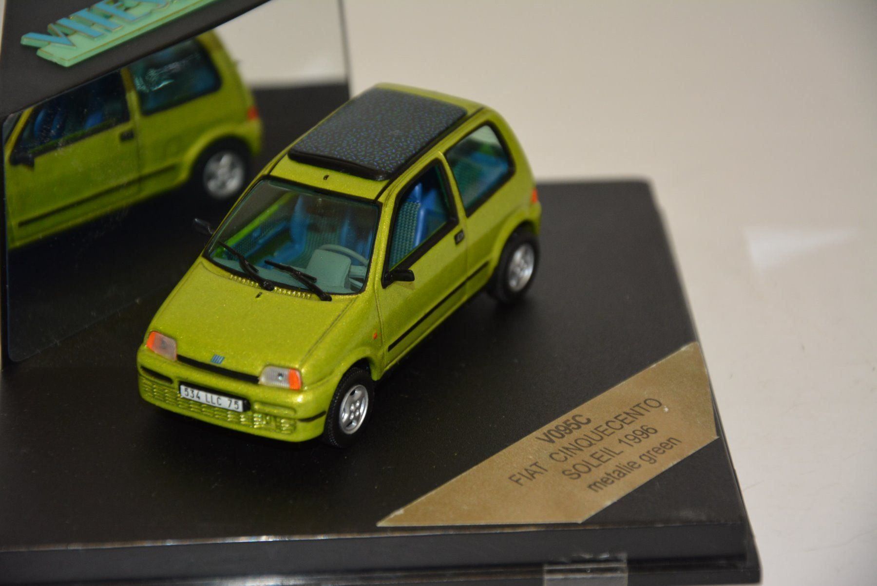 Fiat Modellini d'auto: Fiat Cinquecento Soleil 1996  , 1:43 – Nuovo (secondo la descrizione) da Goldach venduto da Feivel9 2