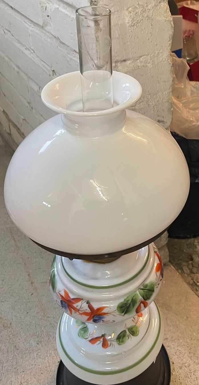 Lampade: Petrollampe gebraucht, dekorativ – Usato da Wädenswil venduto da pegli17 3