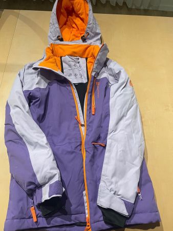 Skijacke Trevolution lila orange Grösse 152