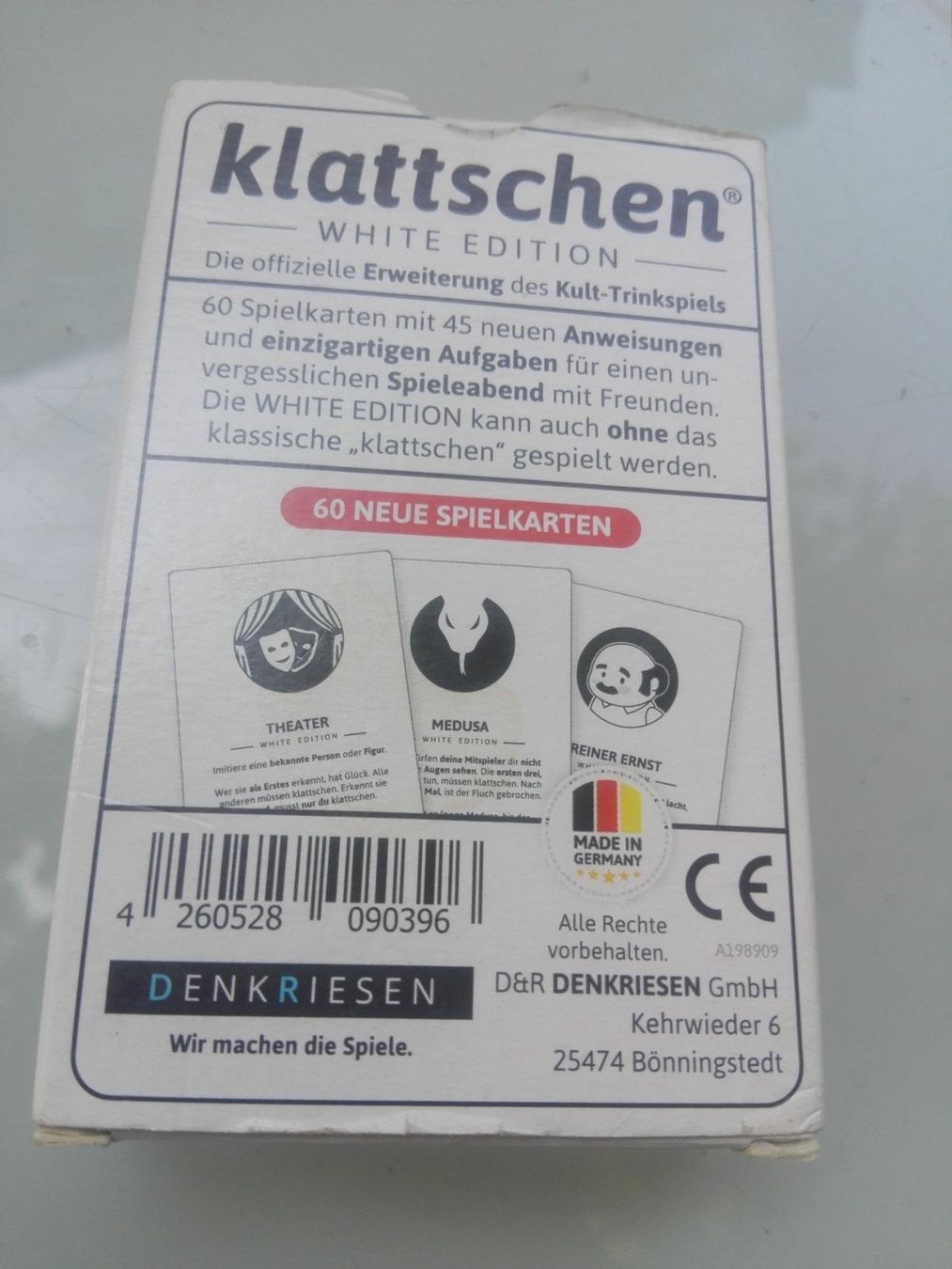 Giochi: Klattschen  (White Edition)          -Erweiterung- – Usato da St.Gallen venduto da elk2022 4