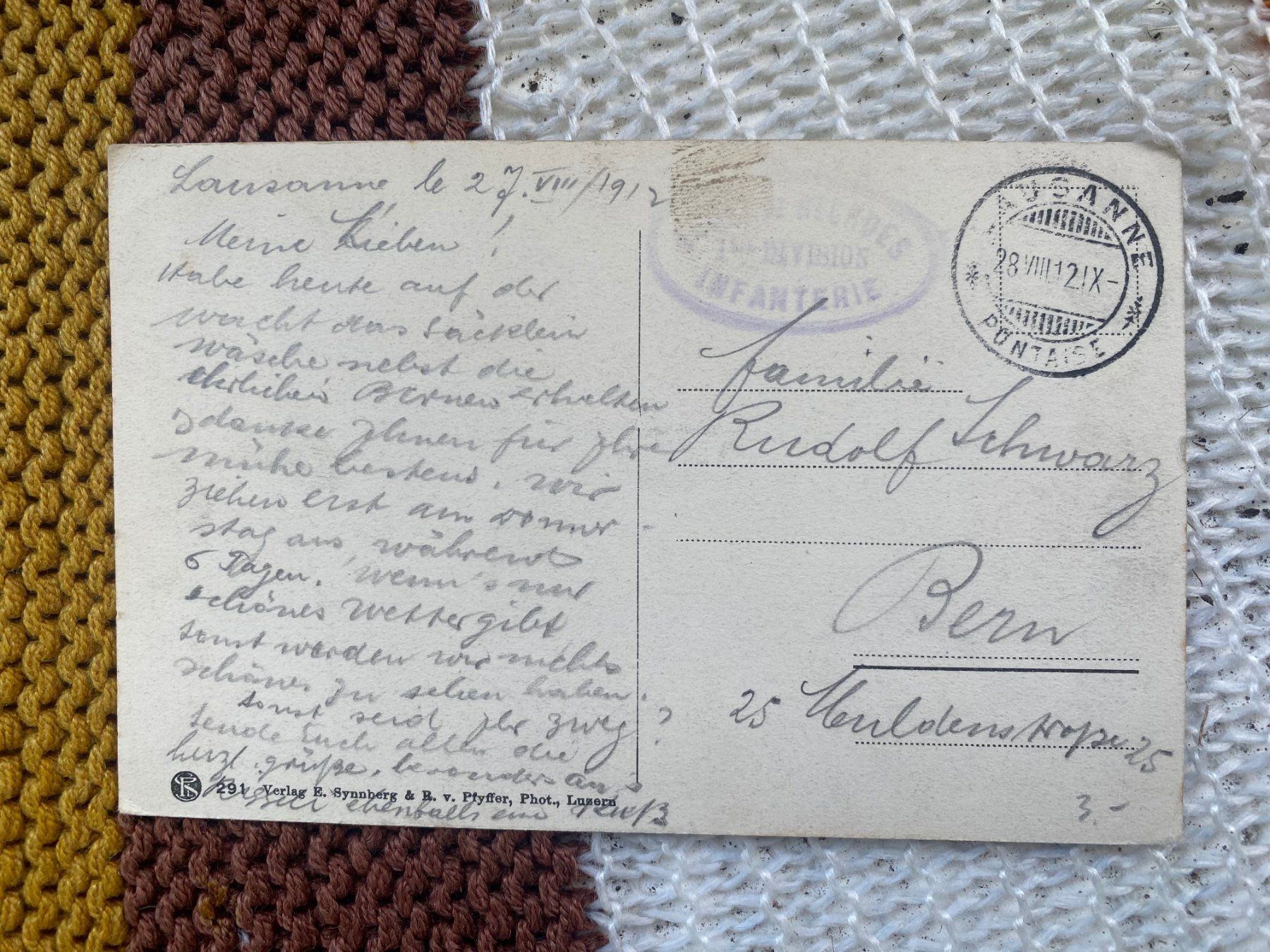 Cartoline postali: 1912 AK Militär – Usato da Langendorf venduto da Antik-Samariter 1