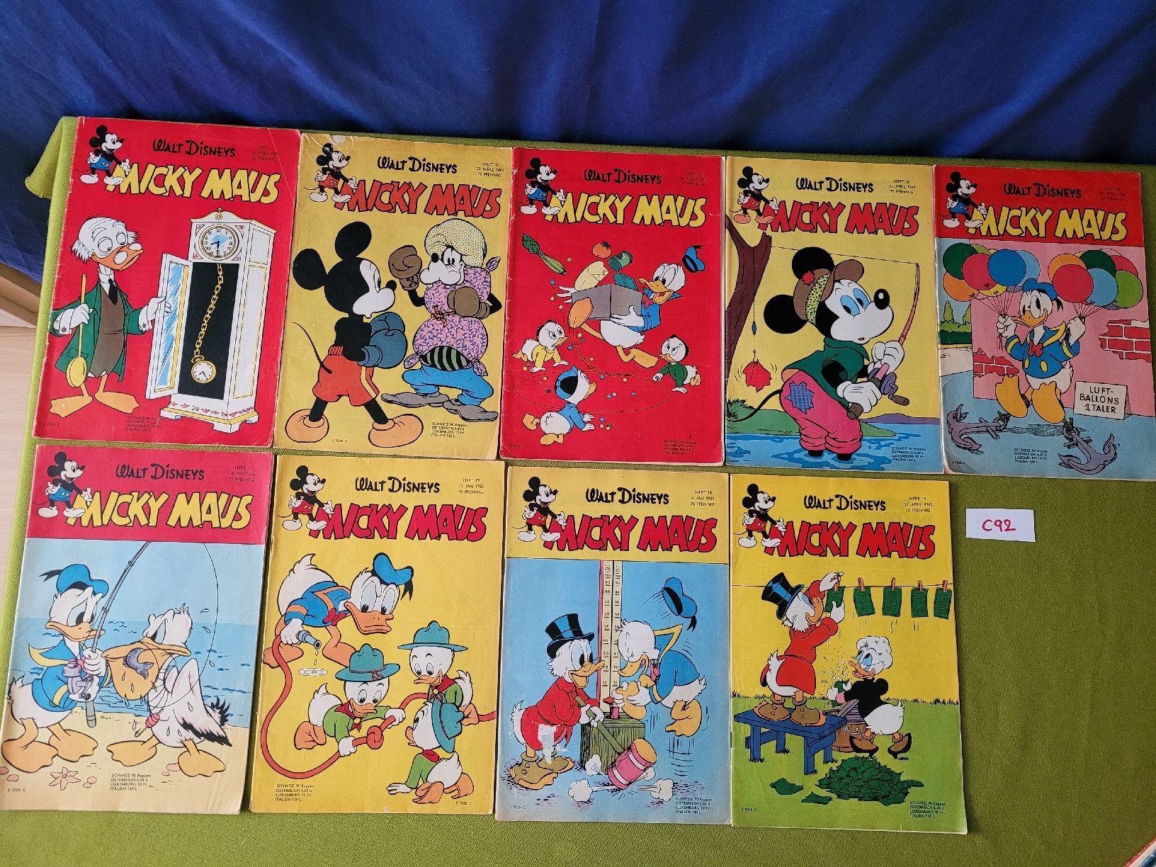 Comics: Micky Maus Heftli von 1962 H92 – Gebraucht aus Aarberg von Fink010 2