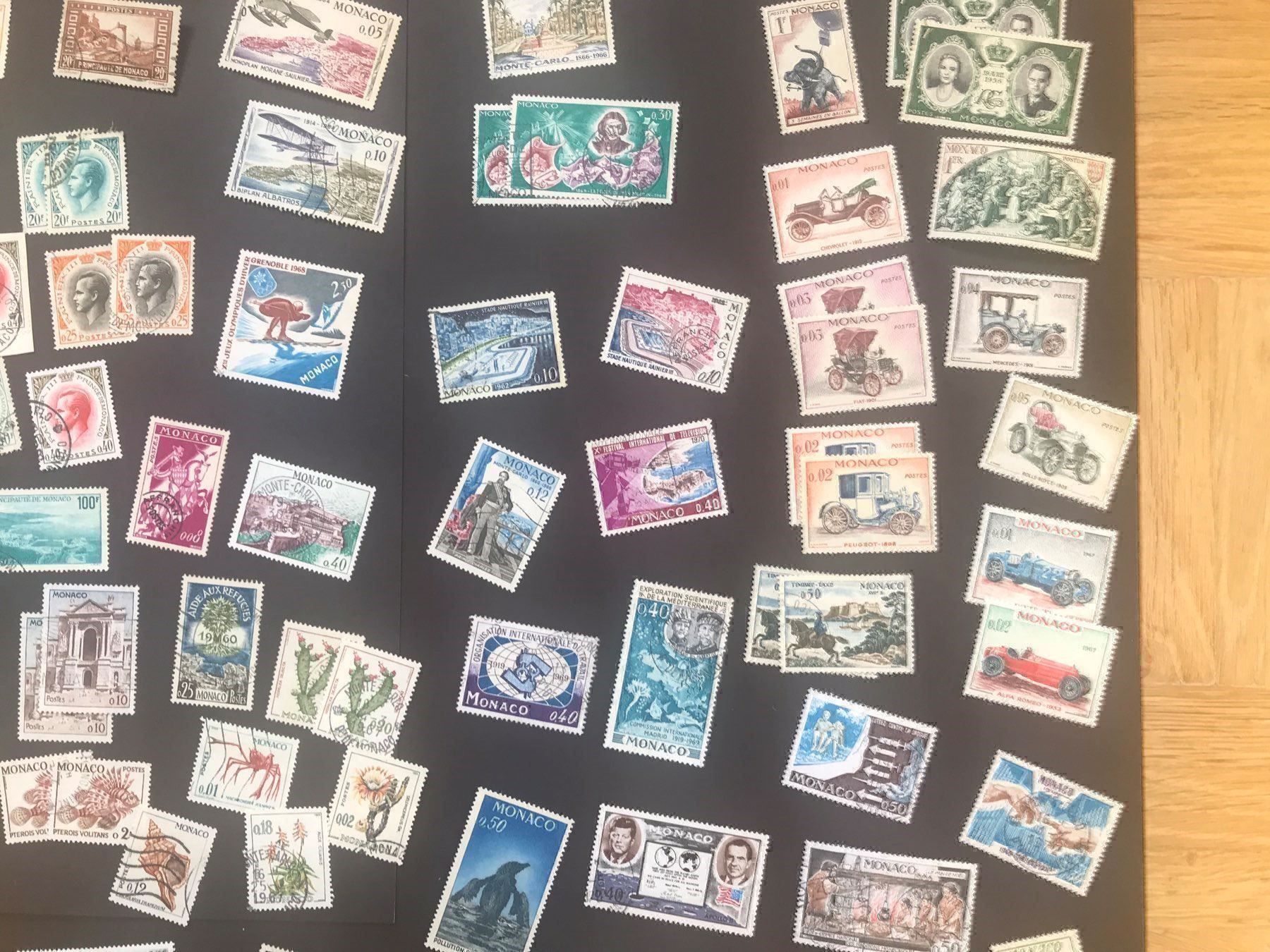 Alle Briefmarken: Interessantes Restlot Monaco ab 1901 – Gebraucht aus stäfa von brandy66 4