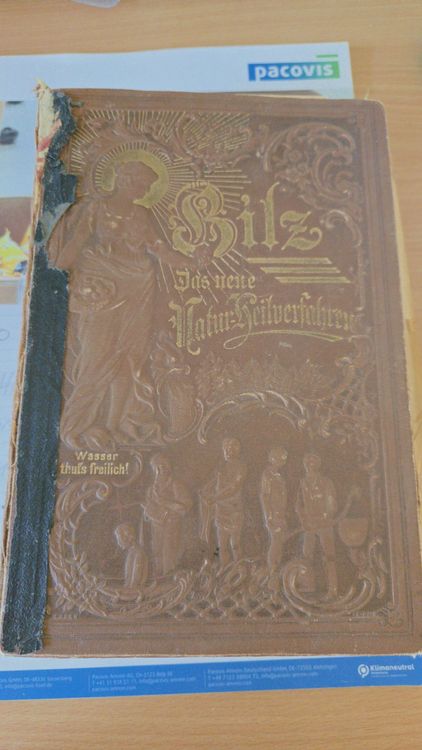 Libri: Antikes Gesundheits-Buch "Bilz, Naturheilverfahren" Top! – Usato da Hinwil venduto da Finini 2