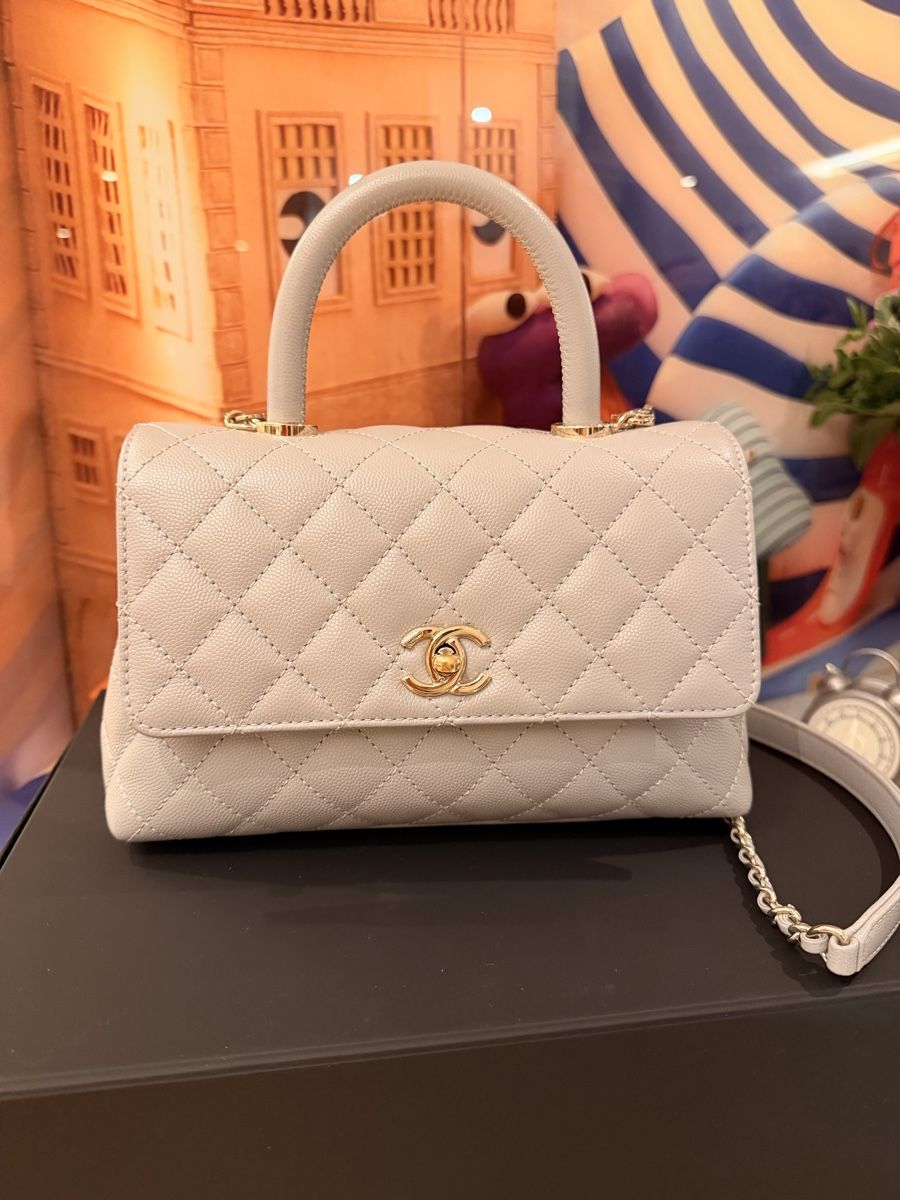 Chanel Borse da donna: Coco Handle Chanel Tasche – Nuovo (secondo la descrizione) da Zürich venduto da christina100 1