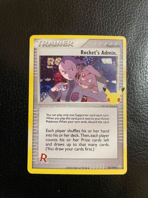 Pokemon Rocket’s Admin celebrations | Kaufen auf Ricardo