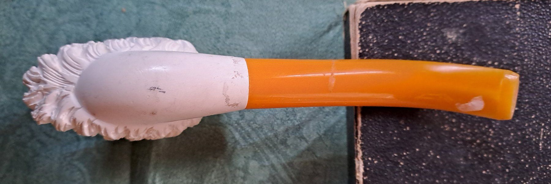Tabakpfeifen & Zubehör: Meerschaumpfeife mit geschnitztem Kopf – Gebraucht aus Trogen von Limboo 5