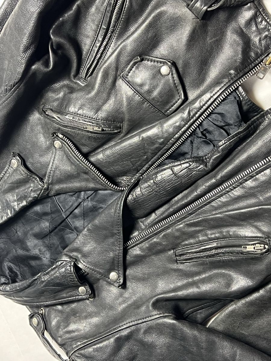 Jacken: Lederjacke schwarz Grösse M gebraucht – Gebraucht aus Orpund von mar_68sp 2