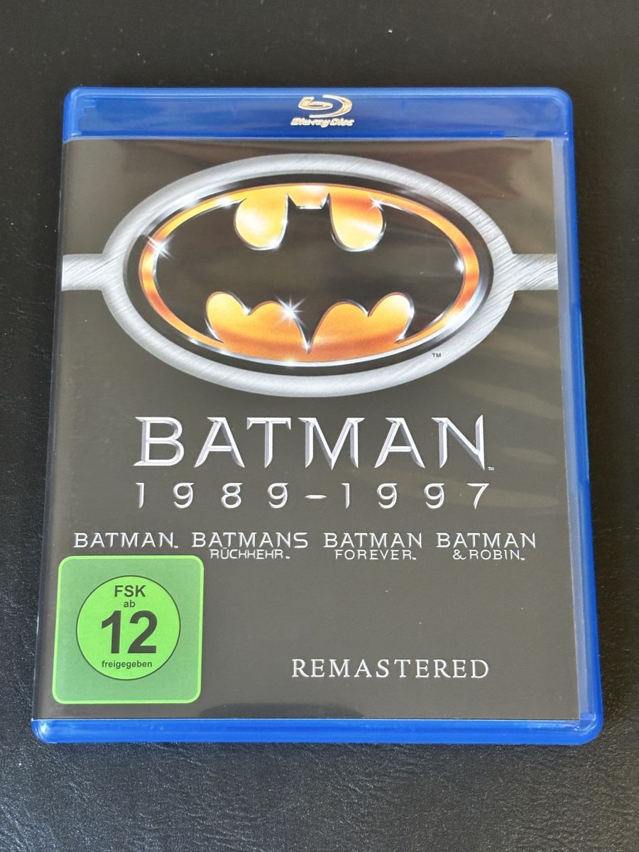 Alle DVDs: Batman 1989-1997 Blu-ray Remastered Box – Gebraucht aus Luzern von Armastra