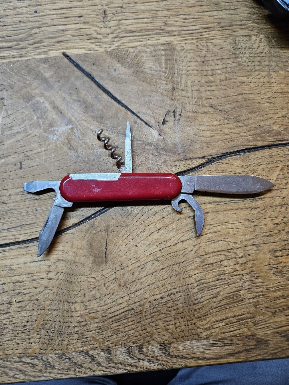 Wenger Accessoires: Taschenmesser Rot Bühler mit Etui  – D'occasion à Rorschach par TimelessTrading 3