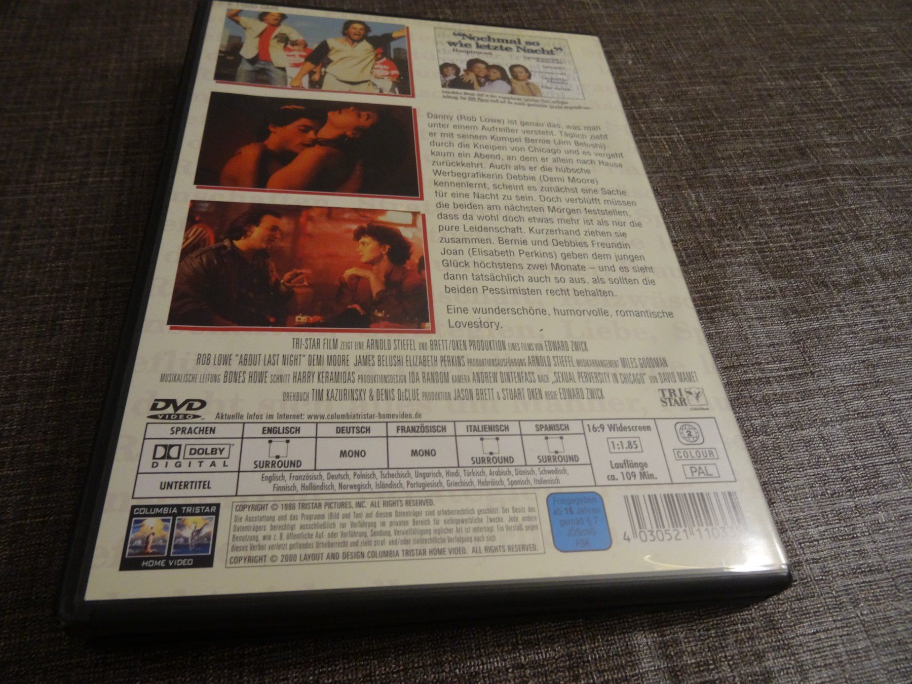 Alle DVDs: Nochmal so wie letzte Nacht DVD – Gebraucht aus Olten von Disc-Verkauf 2