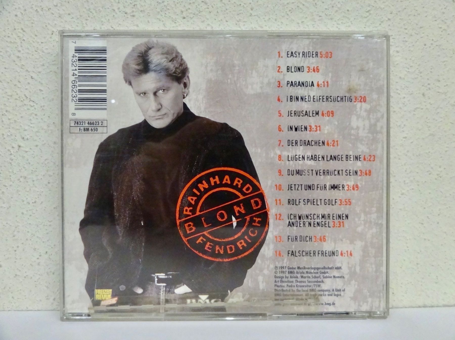CD: CD RAINHARD FENDRICH / BLOND – Usato da Kerzers venduto da djstarsky73 1