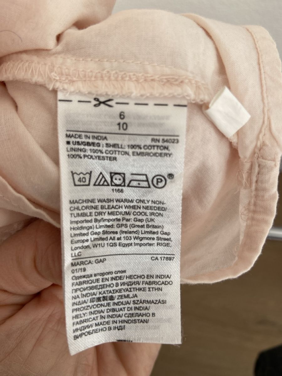 Gap Vestiti: GAP Sommerkleid mit Lochspitze, Grösse S-M – Usato da St. Gallen venduto da Schimschon 3