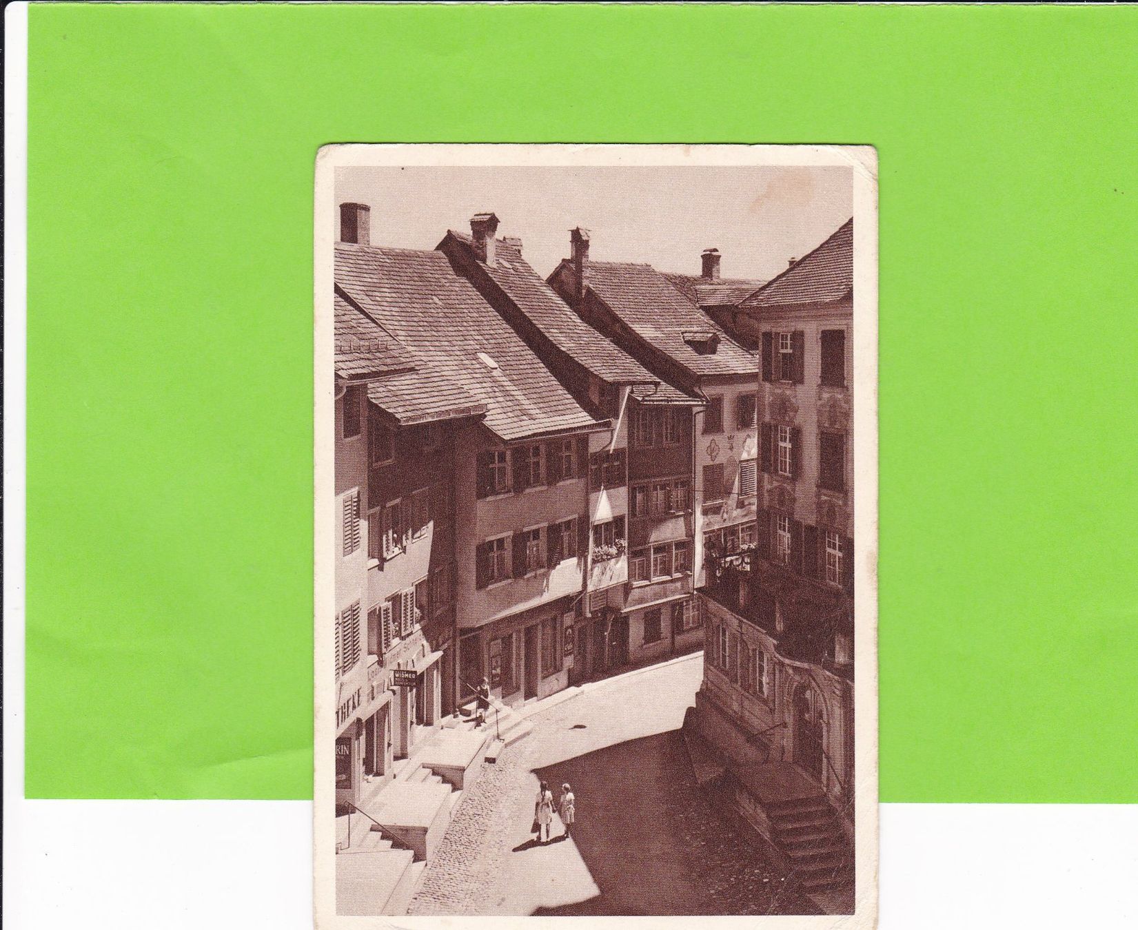Cartoline postali: Stille Gasse, Wil SG – Usato da St. Peterzell venduto da neckertal