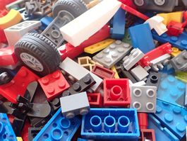 sehr viele LEGO Steine bunt gemischt Kiloware (N A2)