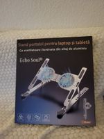 Tragbarer Laptop- & Tablet-Ständer mit RGB-Lüftern – Alumini