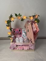 Geschenk zur Geburt Mädchen, alles rosa!