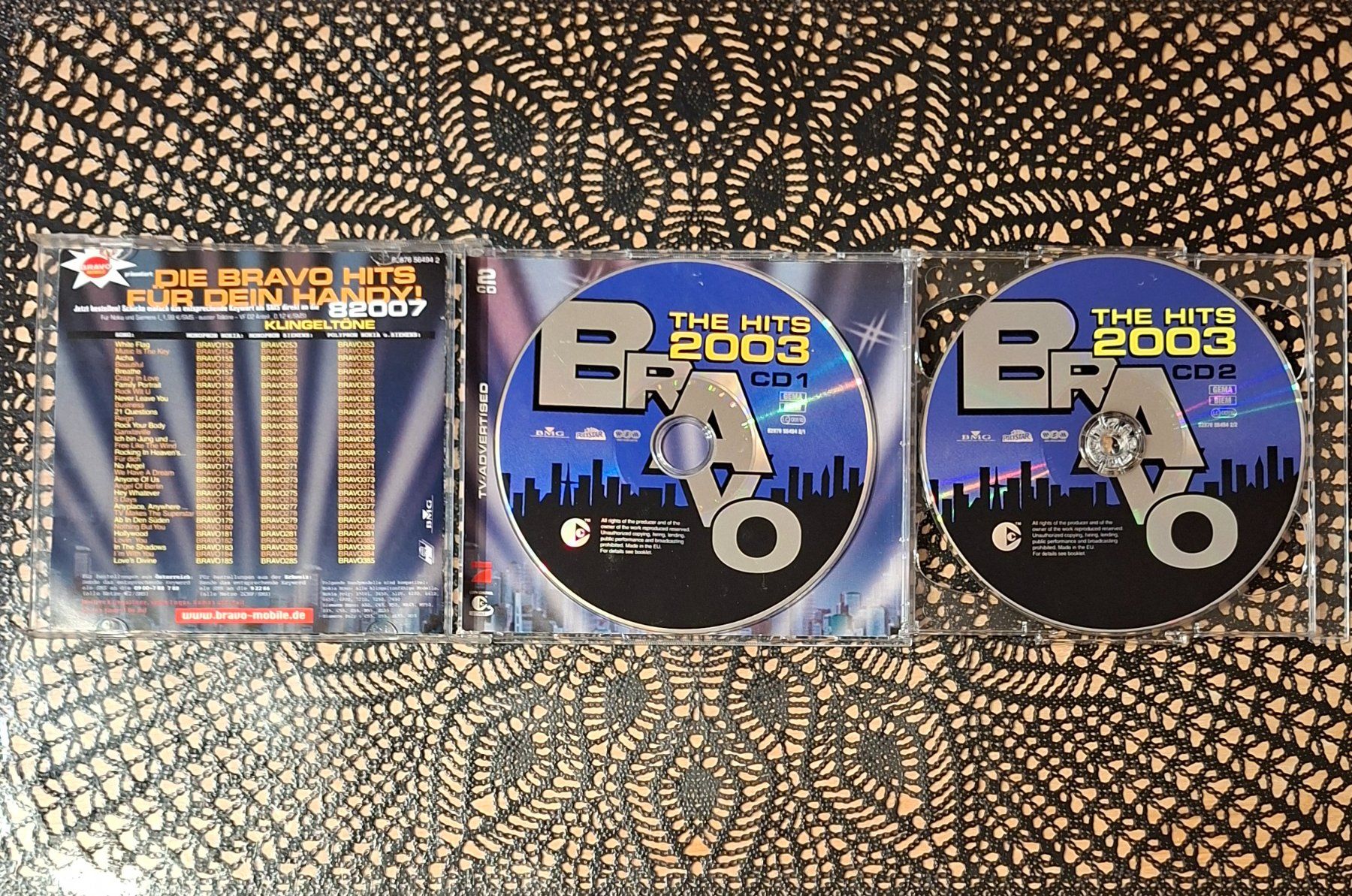 CDs: Bravo Hits - The Hits 2003, 2CD Hit Compilation Sampler 2003 – Gebraucht aus Amriswil von Celini3 2