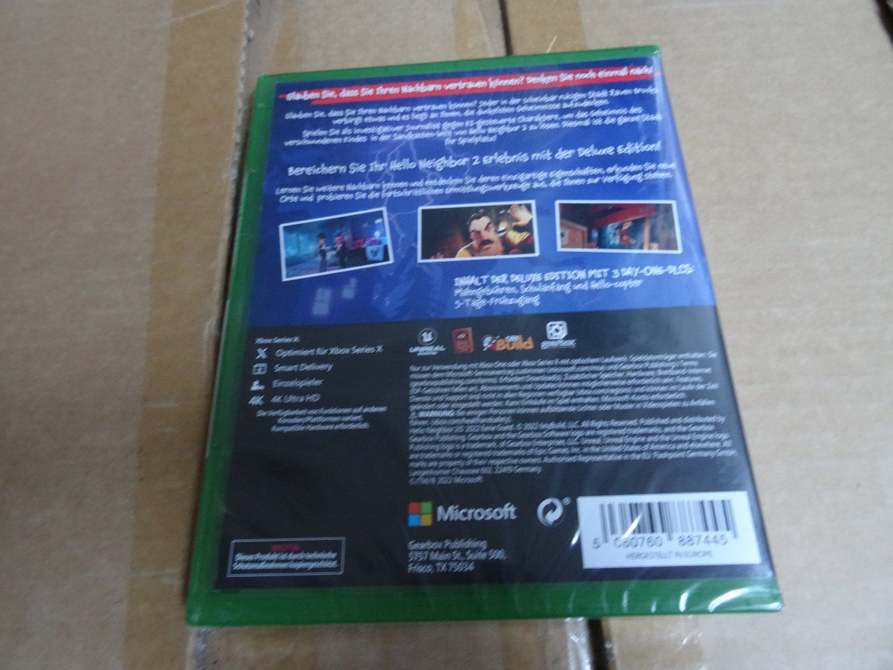 Microsoft Spiele: Hello Neighbor 2 DELUXE EDITION XBOX ONE – Neu und originalverpackt aus Olten von Disc-Ausverkauf 1