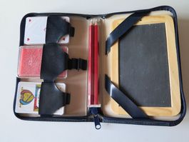 Sehr schönes Jass-Set im schwarzen Etui