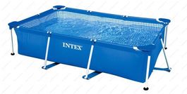 INTEX Pool mit Sandfilteranlage uns Solarmatten
