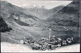 ANDERMATT - gel. 1900 v. Göschenen