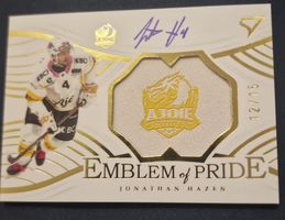 HCA Jonathan Hazen Emblem of Pride Gold Signed 12/15