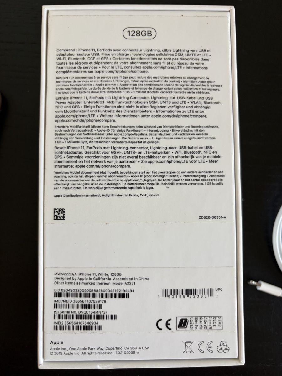 Apple Handys / Smartphones: Iphone 128GB – Gebraucht aus Fehraltorf von Ilgmeischter 2