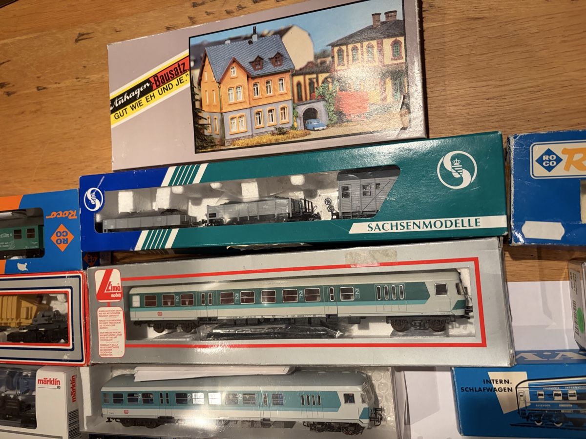Modellini di ferrovie: Train miniature lot divers – Usato da Echallens venduto da JAR69 5