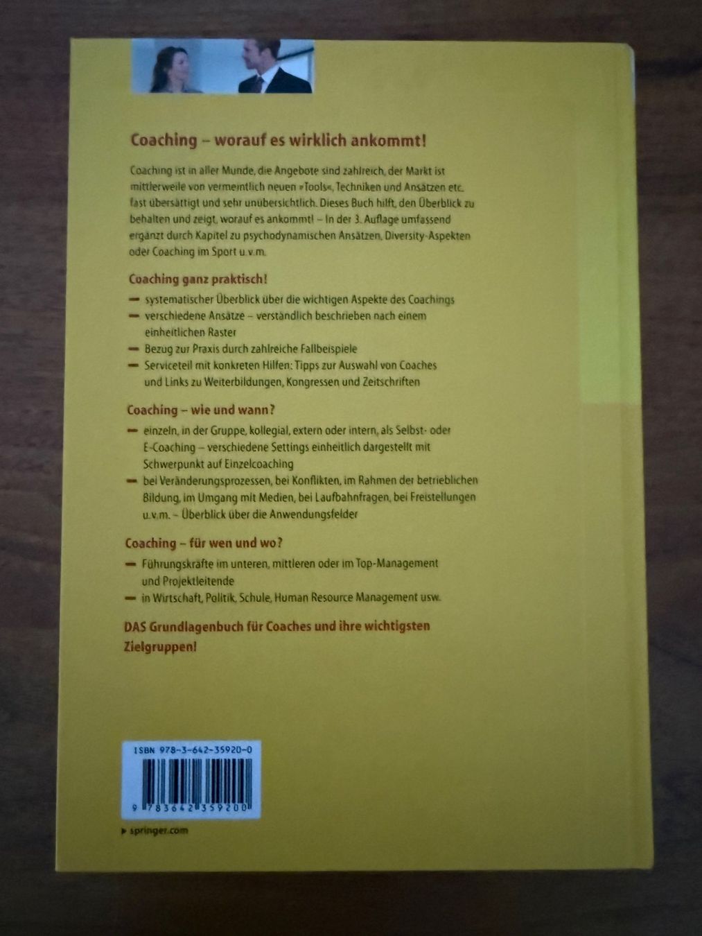 Libri: Buch: Coaching E. Lippmann – Usato da Wittinsburg venduto da redrose296 3