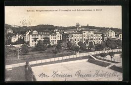 Zürich, Pflegerinnenschule mit Frauensp