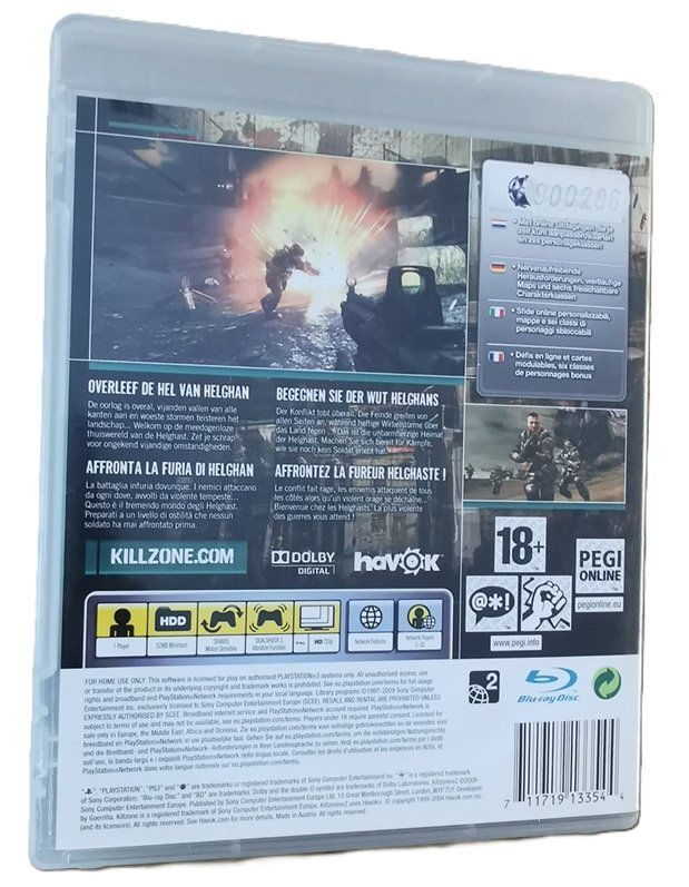 Sony Jeux: KILLZONE 2 (Playstation 3 - Game, PS3) – D'occasion à Wilen b. Wollerau par morethanmusic 2