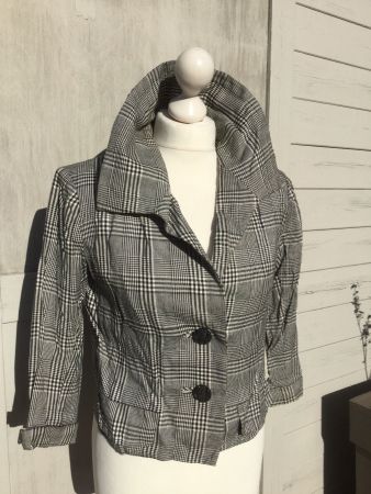 Veste à carreaux Vintage 1956
