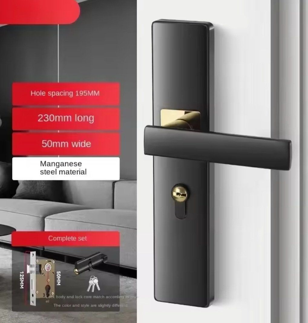 Eisenwaren: Serrure de sécurité  porte intérieure de maison,  avec clés – Neu und originalverpackt aus Saignelégier von Instant-Key-Pro