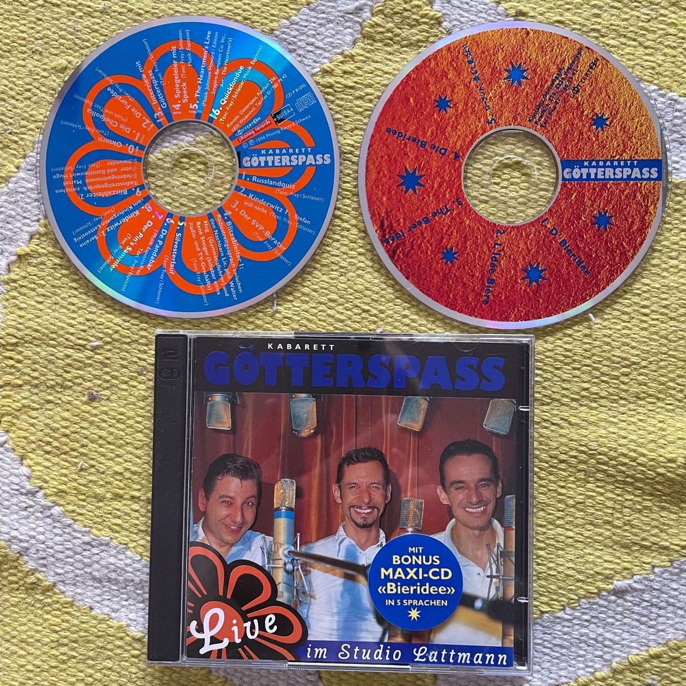 CD: BEAT SCHLATTER GÖTTERSPASS-2CD LIVE IM STUDIO LATTMANN – Usato da Rorschacherberg venduto da CD-Roli