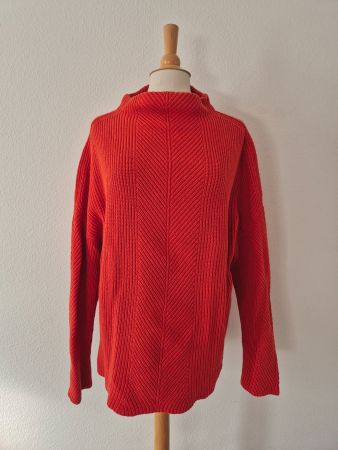 PULLOVER LIEBLINGSSTÜCK 44 42 L ORANGE, TOP ZU JEANS HOSE