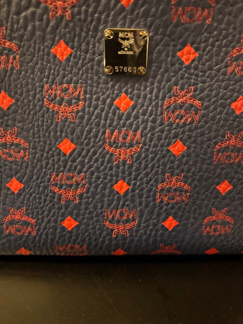 Mcm Borse: MCM: Pochette en Visetos Deep Blue Sea – Usato da Zollikon venduto da Romainporot 1