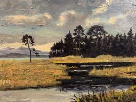 Landschaftsgemälde