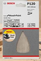 Netzschleifblatt M480 Best for Wood and Paint, 10er P120