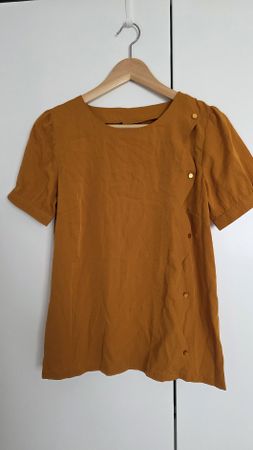 Kupferbraunes Shirt Gr. S
