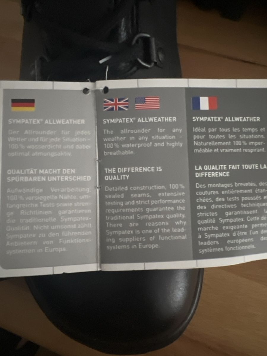 Scarpe da uomo: BOTTE DE TRAVAIL DE QUALITÉ BOS SYSTÈME – Nuovo (secondo la descrizione) da Brügg BE venduto da traindenuit 4